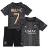 Oficiální Fotbalový Dres Paris Saint-Germain Mbappé 7 Třetí 2023-24 pro Děti